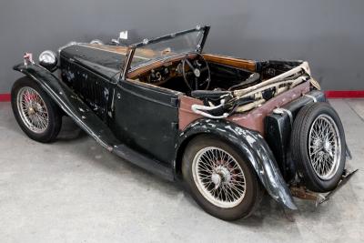 1938 MG MG TA TICKFORD