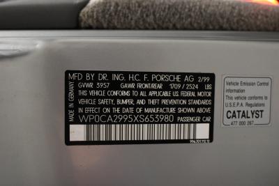 1999 Porsche 12130 mile 911/996 CABRIOLET