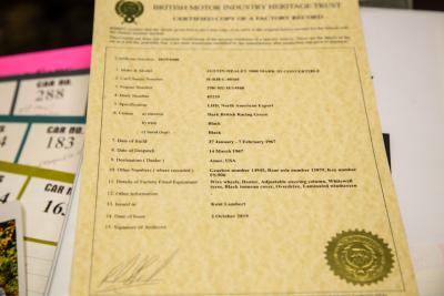 1967 Austin - Healey 3000 MKIII