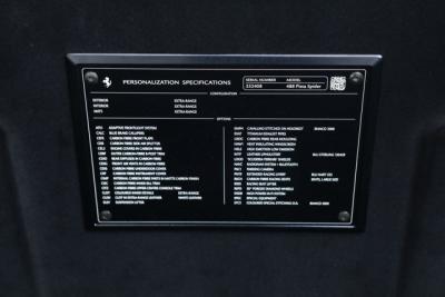 2020 Ferrari 488 PISTA SPIDER