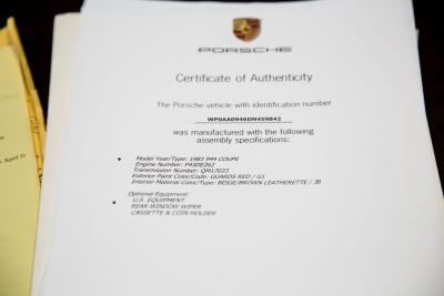 1983 Porsche 22296 mile 944