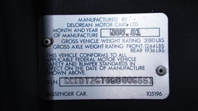 1981 DeLorean DMC-12