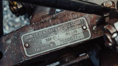 1957 Mercedes - Benz 300 SL Gullwing Coupe