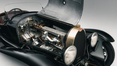 1929 Bugatti Type 43 Roadster by Eug&egrave;ne Matthys