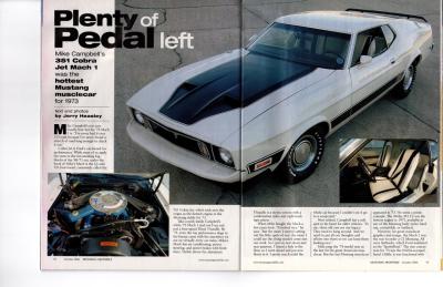 1973 Ford Mustang Mach 1 Pro Touring