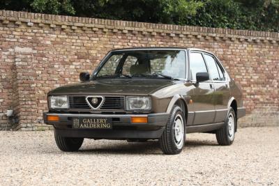 1984 Alfa Romeo Alfetta 2.0 &ldquo;51.000 kilometers&rdquo;