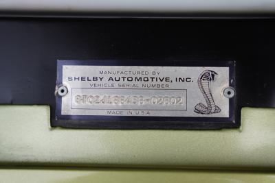 1968 Ford Mustang Shelby GT350 Fastback