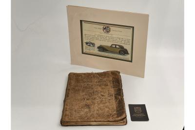 1937 MG SA Sport Saloon &ldquo;Former Bart Holland restoration&rdquo;