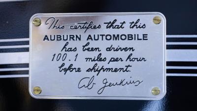 1935 Auburn 851 Super-Charged "Boattail" Speedster