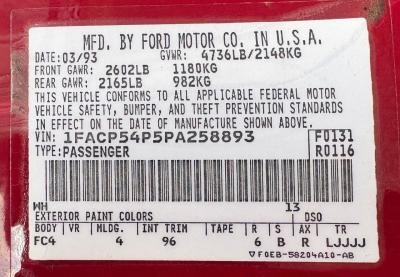 1993 Ford Taurus SHO