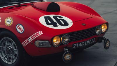 1967 Fiat Dino Spider Ex-Le Mans