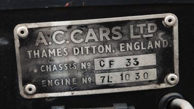 1969 AC 428 Frua Spider