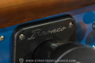 1969 Ford Bronco Velocity Restomod