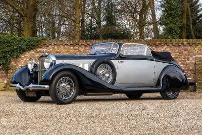 1936 Hispano Suiza J12 D&rsquo;Ieteren Fr&egrave;res Convertible &ldquo;Original One-Off Coachwork&rdquo;