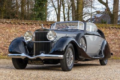 1936 Hispano Suiza J12 D&rsquo;Ieteren Fr&egrave;res Convertible &ldquo;Original One-Off Coachwork&rdquo;