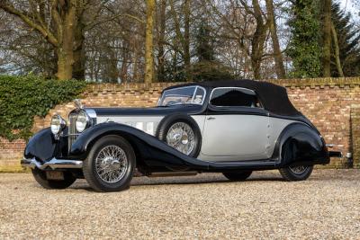 1936 Hispano Suiza J12 D&rsquo;Ieteren Fr&egrave;res Convertible &ldquo;Original One-Off Coachwork&rdquo;