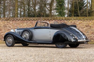 1936 Hispano Suiza J12 D&rsquo;Ieteren Fr&egrave;res Convertible &ldquo;Original One-Off Coachwork&rdquo;