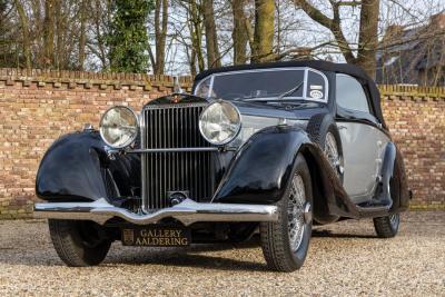 1936 Hispano Suiza J12 D&rsquo;Ieteren Fr&egrave;res Convertible &ldquo;Original One-Off Coachwork&rdquo;