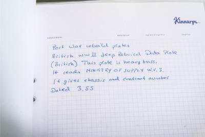 1945 Willy Jeep WW2 oorlogsjeep 4x4