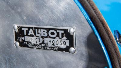 1952 Talbot T26 Grand Sport