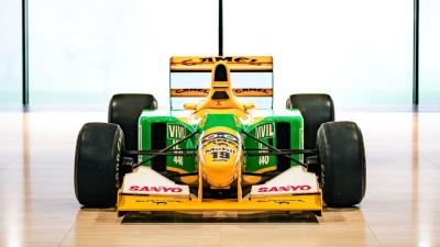 1992 Benetton B192 Formula One ex-Michael Schumacher