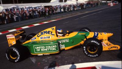 1992 Benetton B192 Formula One ex-Michael Schumacher