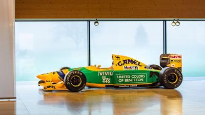 1992 Benetton B192 Formula One ex-Michael Schumacher