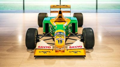 1992 Benetton B192 Formula One ex-Michael Schumacher