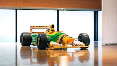 1992 Benetton B192 Formula One ex-Michael Schumacher
