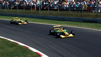 1992 Benetton B192 Formula One ex-Michael Schumacher