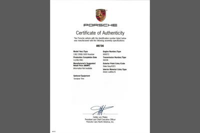 1962 Porsche 356B Roadster "Twin Grille"