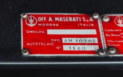 1967 Maserati Mistral 4000 ex-Stanguellini