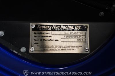 1965 Shelby Cobra Factory Five Mark IV