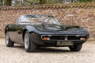 1968 Maserati Ghibli 4700 Spyder &ldquo;Built by Campana Carrozzeria Modena&rdquo;