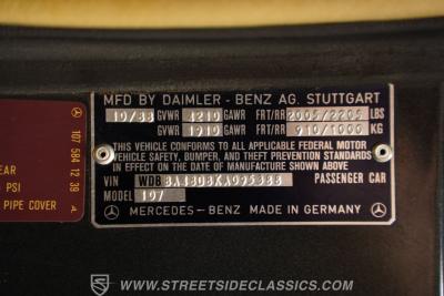 1989 Mercedes - Benz 560SL R107