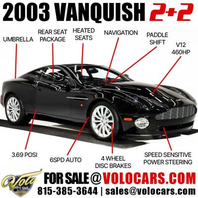 2003 Aston Martin Vanquish 2+2