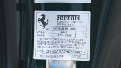 2017 Ferrari 488 SPIDER
