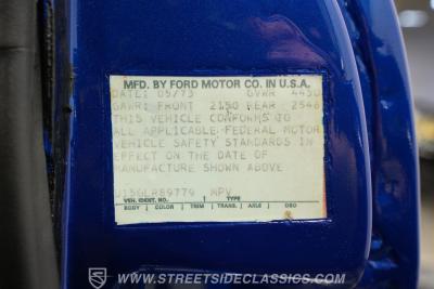 1973 Ford Bronco 4x4 Restomod