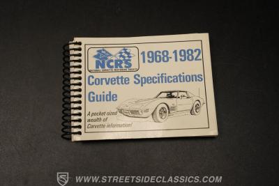 1978 Chevrolet Corvette L82 Silver Anniversary Edition