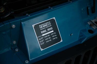 1972 Land Rover RANGE ROVER SUFFIX A