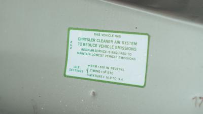 1970 Dodge Dart Four-Door Sedan