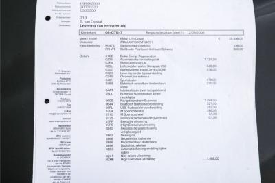 2008 BMW 125i Coupe High Executive Automaat