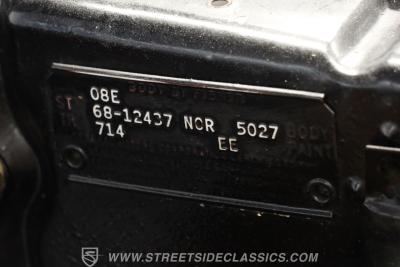 1968 Chevrolet Camaro SS 396 Tribute