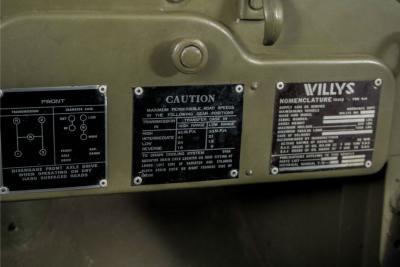 1943 Willys Jeep MB oorlogsjeep WW2