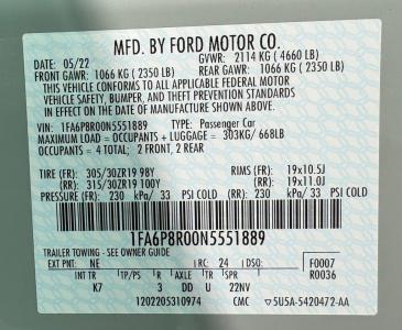 2022 Ford Mustang Mach 1