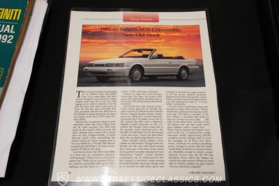 1991 Infiniti M30 Convertible