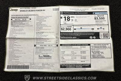 2015 Jeep Wrangler Unlimited Rubicon