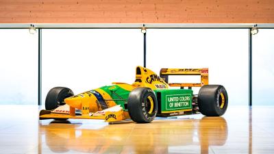 1992 Benetton B192 Formula One ex-Michael Schumacher