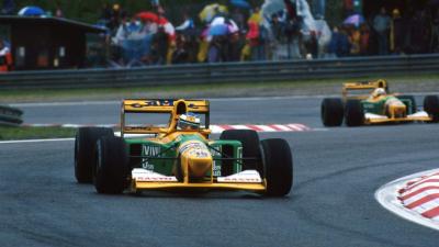 1992 Benetton B192 Formula One ex-Michael Schumacher