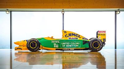 1992 Benetton B192 Formula One ex-Michael Schumacher